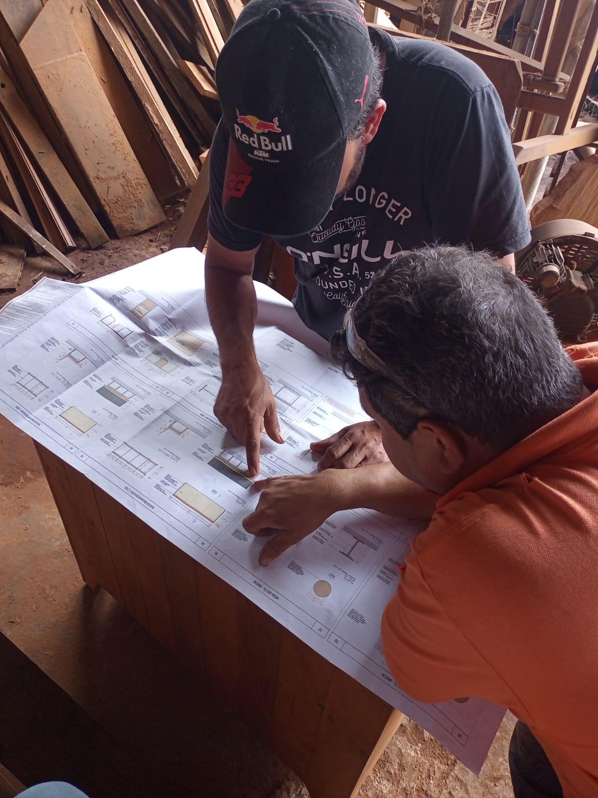Detalhamento do projeto executivo de marcenaria — Levena
